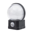 Aplica Nisa LED 13W 6000K IP65, negru, Erste - eVoltaSmart