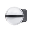 Aplica Nisa LED 13W 6000K IP65, negru, Erste - eVoltaSmart