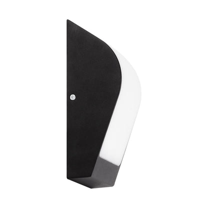 Aplica Onder LED 12W IP54, negru, Erste - eVoltaSmart