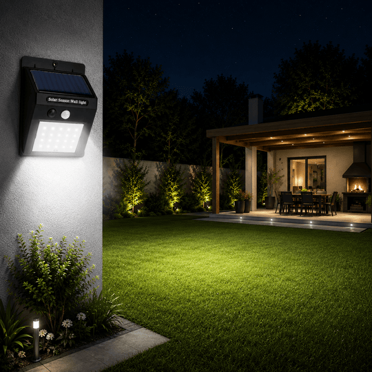 Aplica solara cu senzor mini LED IP44, Homelight - eVoltaSmart
