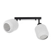 Aplică SUNDRE AP2, KL101075, 2xE27, alb, negru - eVoltaSmart