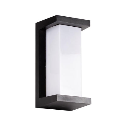 Aplica Tanor LED 18W IP54, negru, Erste - eVoltaSmart