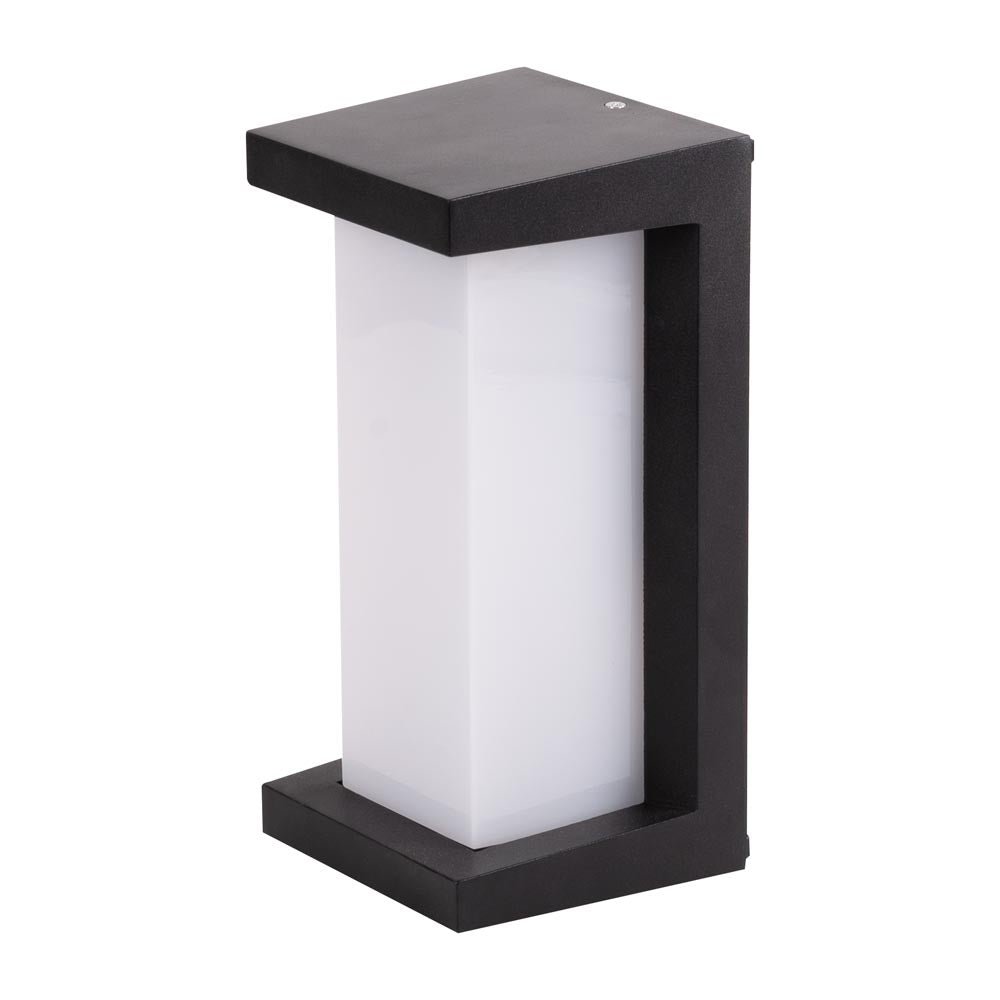 Aplica Tanor LED 18W IP54, negru, Erste - eVoltaSmart