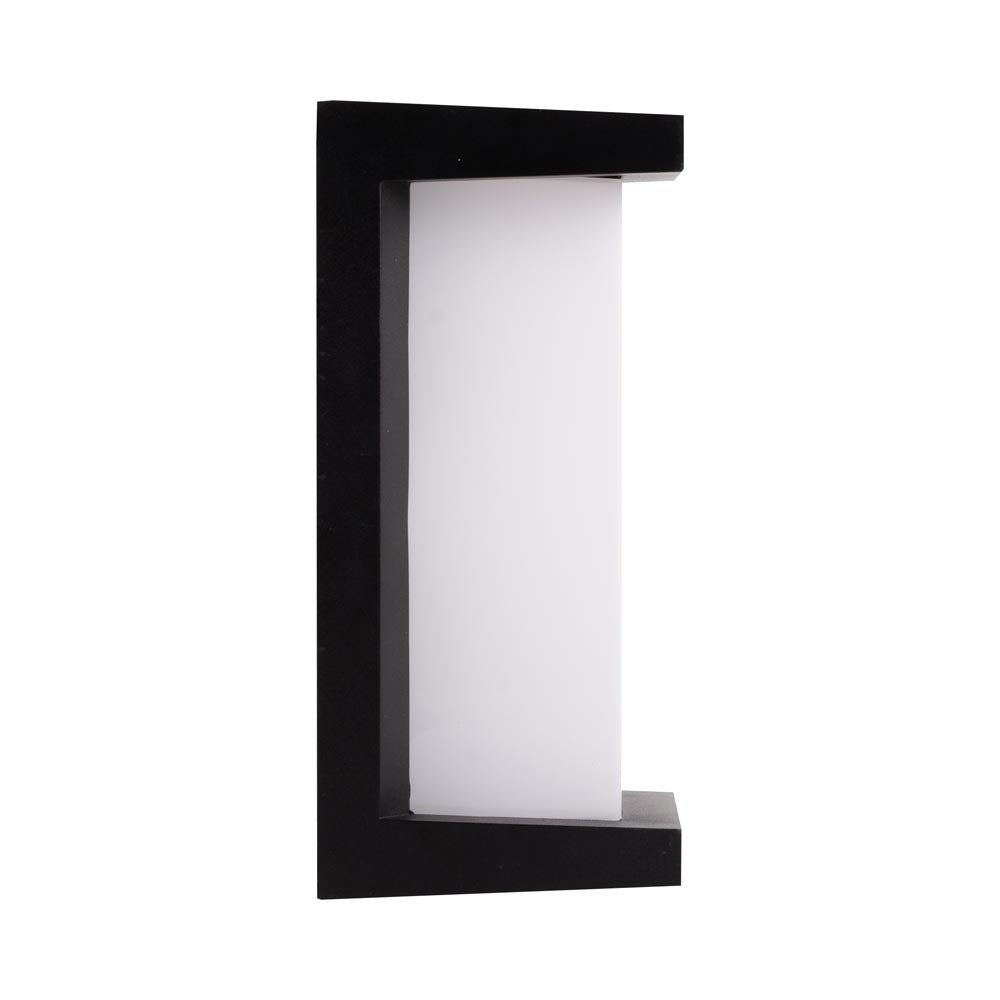 Aplica Tanor LED 18W IP54, negru, Erste - eVoltaSmart