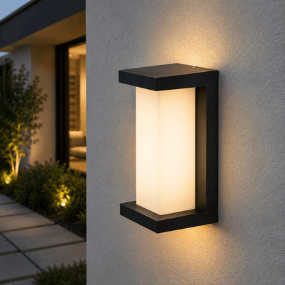 Aplica Tanor LED 18W IP54, negru, Erste - eVoltaSmart