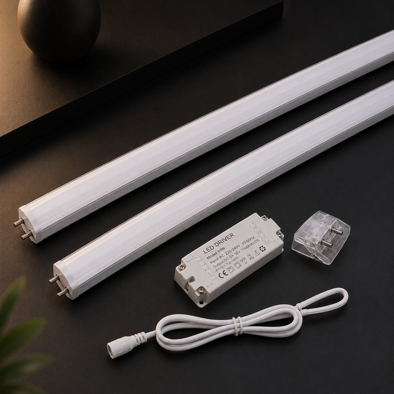 PACHET PROMO: 2x Bagheta LED Link 90cm + KIT Accesorii CADOU