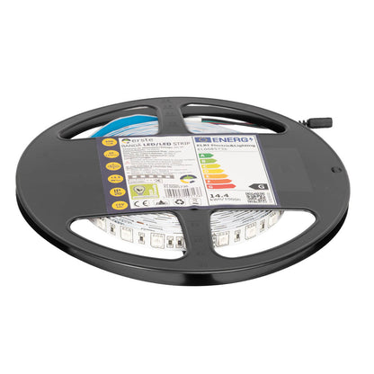 Banda LED 24V 5X60LED 14.4WM RGB IP20 5m, Erste - eVoltaSmart