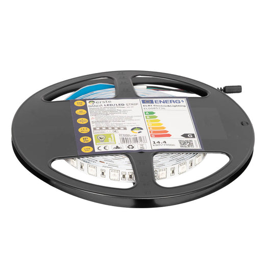 Banda LED 24V 5X60LED 14.4WM RGB IP20 5m, Erste - eVoltaSmart