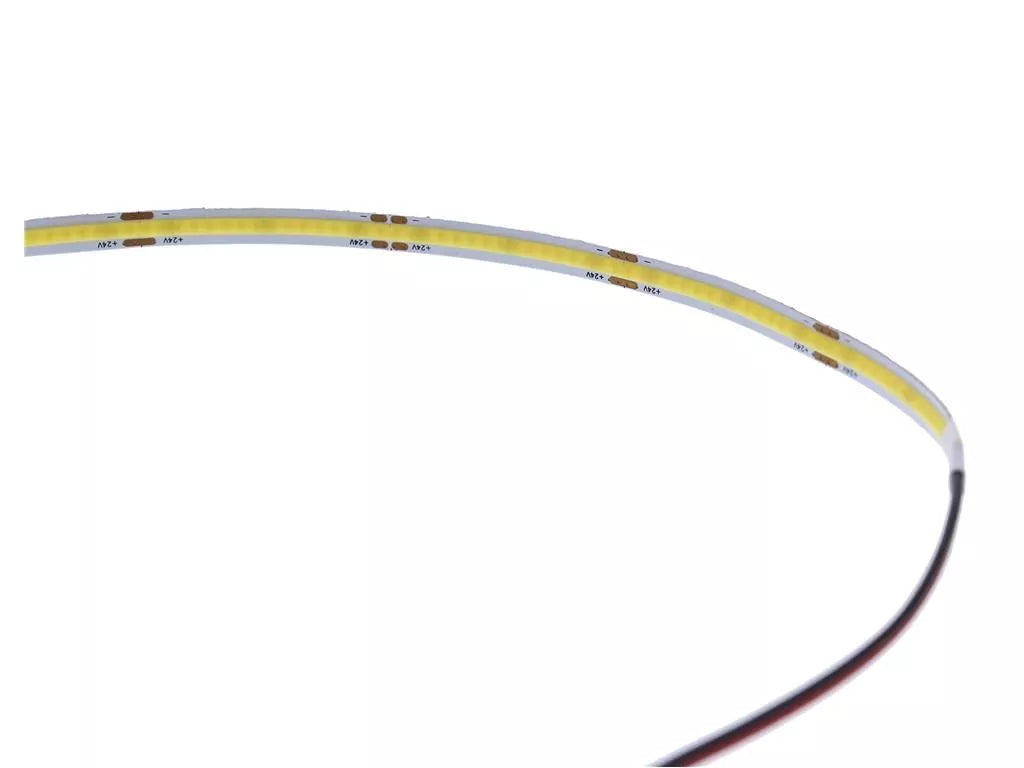 Banda LED COB lumina naturala 4000K 24V 302LED/m 10W/m IP20 5m Well