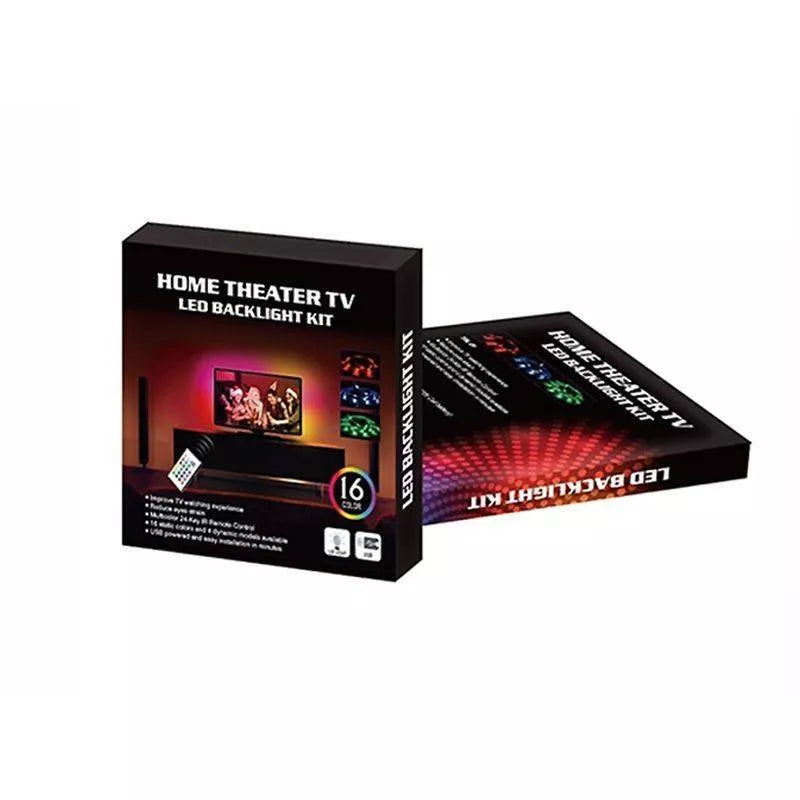 Banda LED RGB backlight ambiental iluminare TV Cabletech