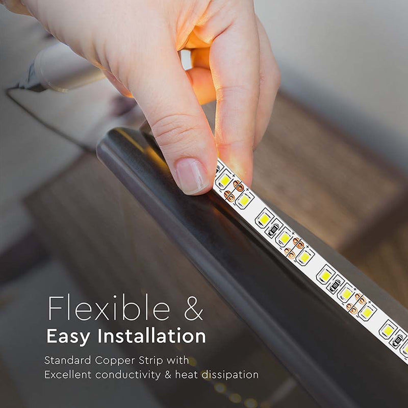 Banda LED SMD3528 120LED/m 6500K IP20 5m V-tac SKU-212002