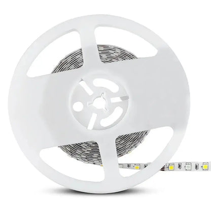 Banda LED SMD5050 60LED/m 357lm/m 8W/m RGB+W alb neutru IP20 5m V-TAC SKU-212552
