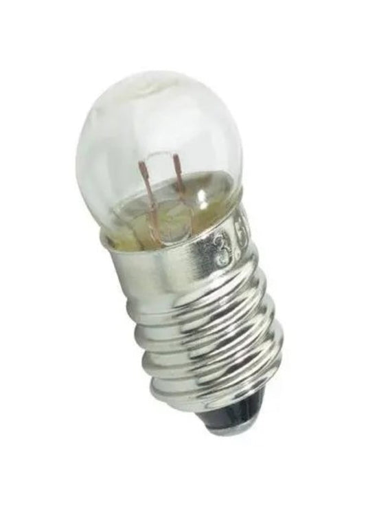 Bec cu filet 3.5V dulie E10 glob rotund (554-1)