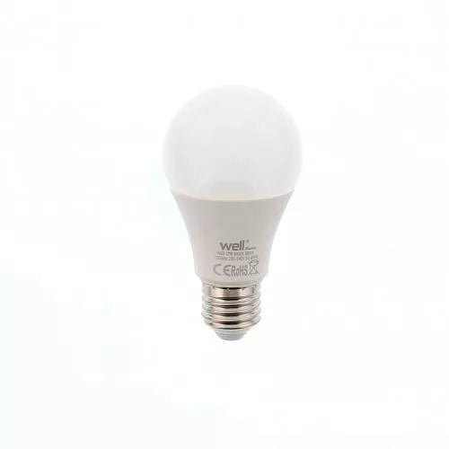 Bec cu LED A60 E27 12W 230V 950lm lumina rece Basic Well
