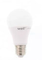 Bec cu led A60 E27 12W 230V lumina calda Well