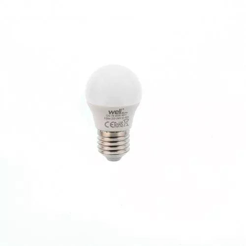 Bec cu led G45 E27 7W 230V lumina calda Basic Well