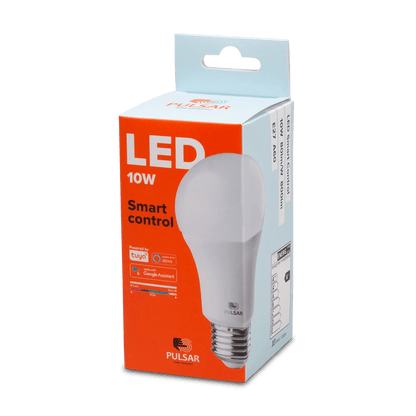 Bec LED A60 10W E27 RGB TUYA Wifi+Bluetooth, PULSAR - eVoltaSmart
