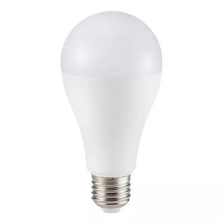 Bec LED A65 E27 17W 6400K alb rece chip SAMSUNG V-TAC