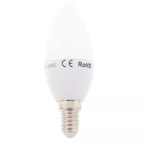 Bec LED lumanare E14 3W 230V lumina calda Well