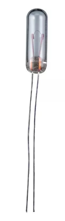 Bec miniatura T1 1/4 12VDC 0.9W 75mA incandescent alb cald 11.7x4.1x25.4mm Goobay