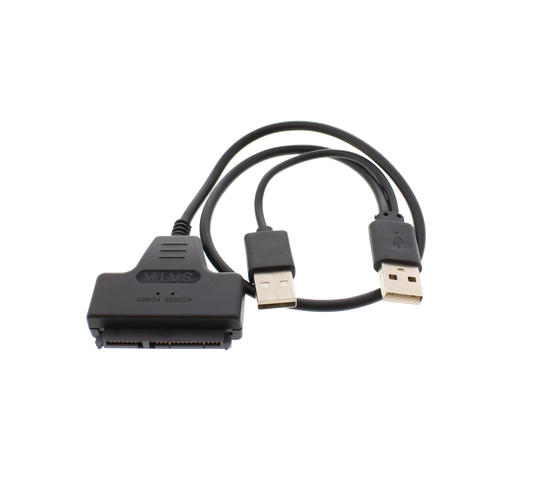 Cablu adaptor USB2.0 la SATA SSD HDD 2.5"