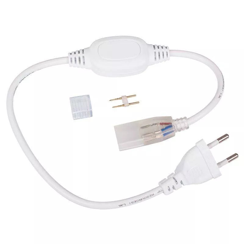 Cablu alimentare banda LED NEON FLEX 230V cod LED0144 LED0145