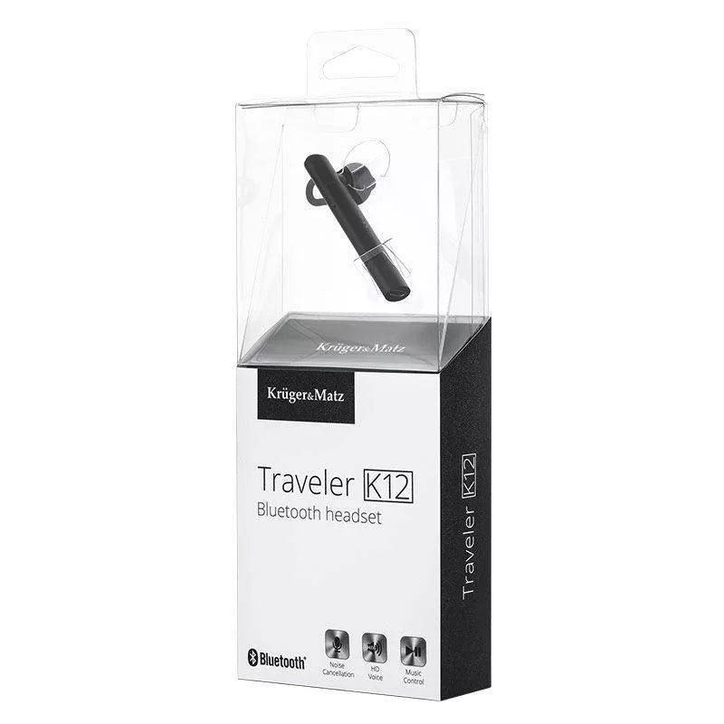 Casca Headset Bluetooth TRAVELER K12 Kruger&Matz