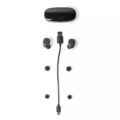 Casti bluetooth In-Ear cu tehnologie True Wireless Stereo si reincarcare in carcasa NEDIS