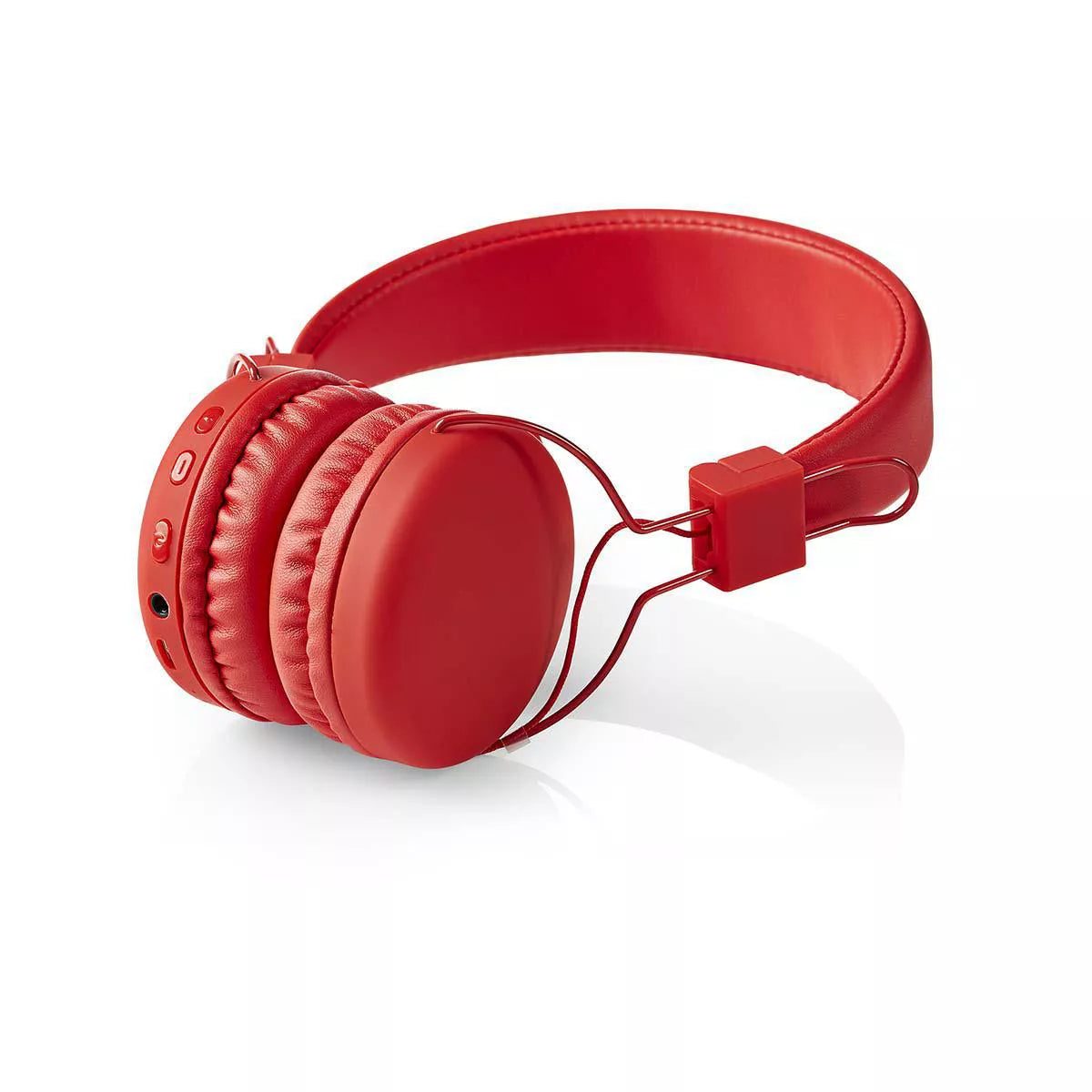 Casti multimedia bluetooth rosu NEDIS