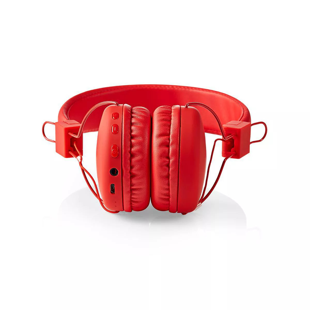 Casti multimedia bluetooth rosu NEDIS