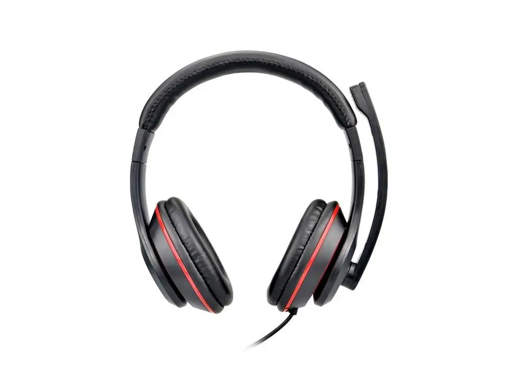 Casti PC over-ear Well cu microfon USB HEADSET-S02BK-WL