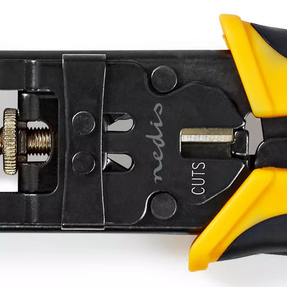 Cleste compresie Nedis conectori F BNC RCA RG58 RG59 RG6 otel calit