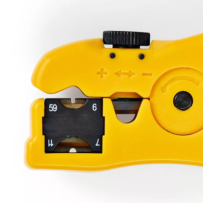 Cleste dezizolare cablu coaxial Nedis RG59 RG6 RG7 RG11