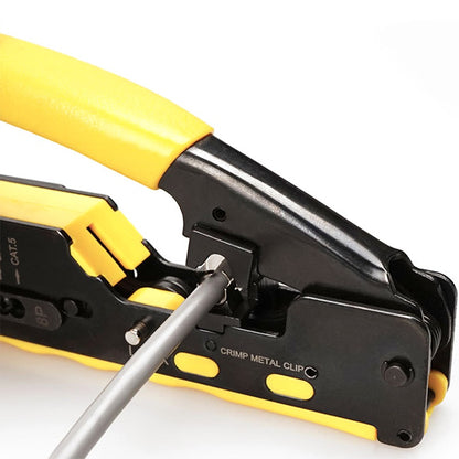 Cleste sertizare RJ45 Pass Trough CAT7 CAT6 CAT5 +RJ11 6 pin HT-7088 EUROKOMP E6059