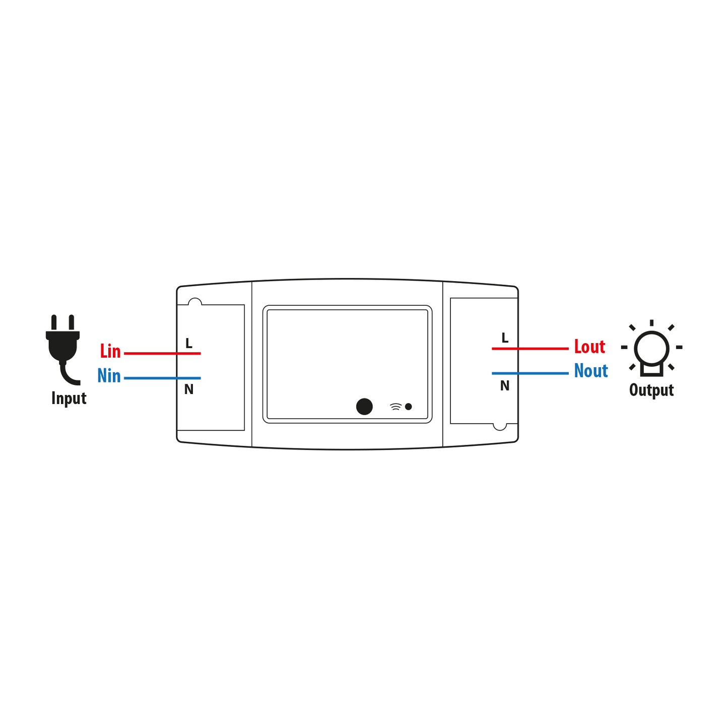 Comutator ascuns Wi-Fi inteligent 90-250V 16A Amazon Alexa Google Home compatibilitate IFTTT delight