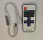 Controler banda LED 12V pe fir 2.1x5.5 mm 11 taste + telecomanda Wireless
