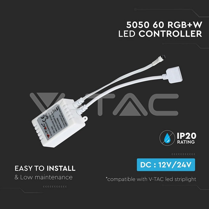 Controller banda LED RGB+White 12V V-TAC SKU-2159