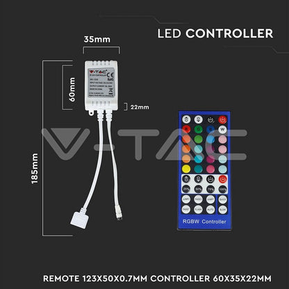Controller banda LED RGB+White 12V V-TAC SKU-2159