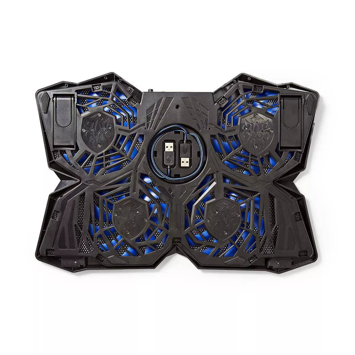 Cooler Laptop Gaming cu 4 ventilatoare compatibil 15-19" USB Nedis