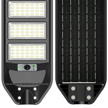 Corp Stradal Solar LED cu Senzor SUNO 120W 3CCT IP54 - NOVELITE - eVoltaSmart