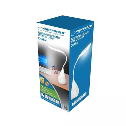 Difuzor 3W Bluetooth cu lampa LED neagra cu acumulator LI-poly 1200mAhCHARM ESPERANZA