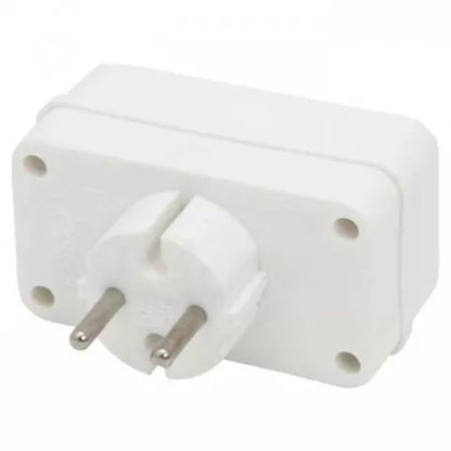 Distribuitor 2 simple Euro si 1 shuko cu protectie