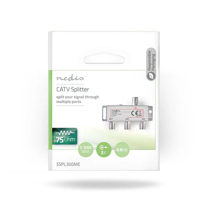 Distribuitor semnal TV 3 cai 5-1000 Mhz Nedis SSPL300ME