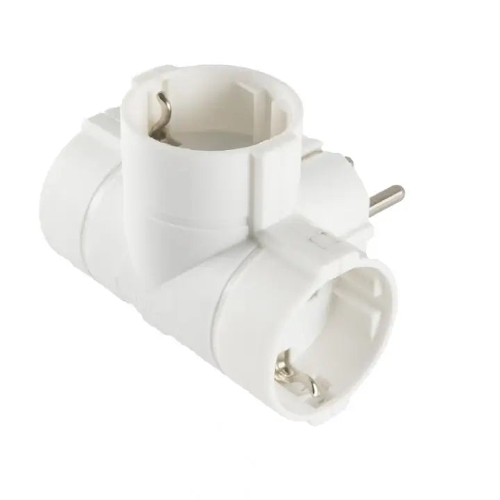 Distribuitor tip T 3x schuko socluri 250V 16A 3680W TPF-36 Home