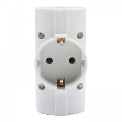 Distribuitor triplu T schuko la 3 schuko 3.500W 16A protectie copii Delight 05679