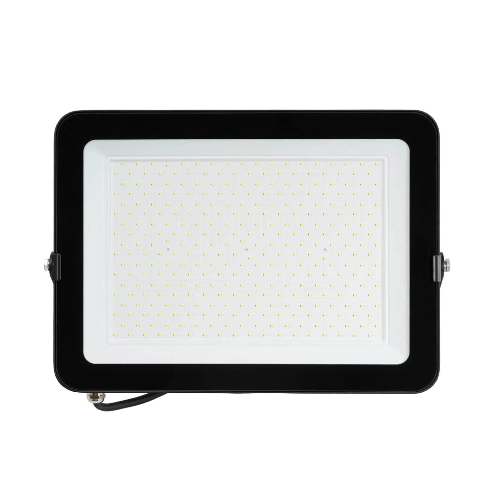 Proiector LED V2 Novelite 300W 6500K IP65 - vedere frontala negru