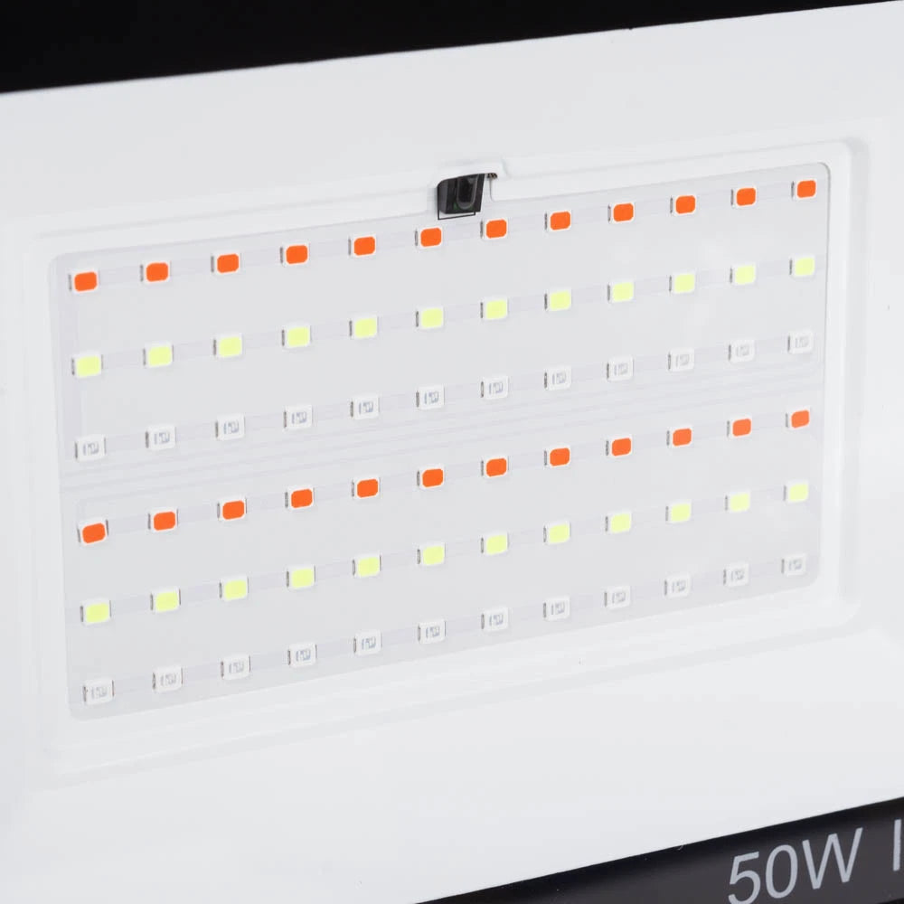 Proiector LED RGB Novelite 50W IP65 - vedere laterala carcasa