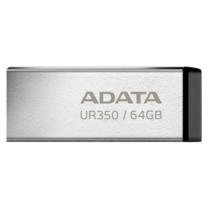 Flash drive metalic 64GB USB 3.2 Adata UR350-64G-RSR/BK