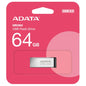 Flash drive metalic 64GB USB 3.2 Adata UR350-64G-RSR/BK