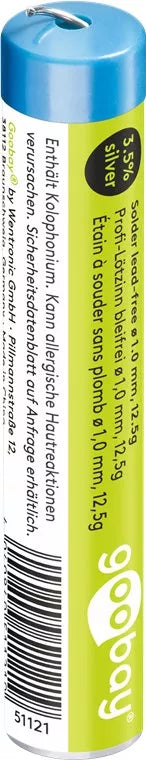 Fludor fara plumb 1mm 12.5gr argint cupru staniu flux 217 C Goobay